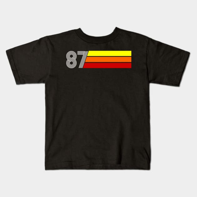 Retro 1987 Styleuniversal Kids T-Shirt by Styleuniversal